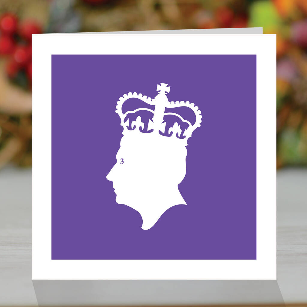 King Charles's 3rd Coronation 6th May 2023 Card, 1 of 2