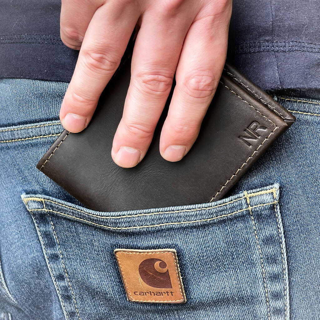 Personalised Premium Italian Leather Wallet, 1 of 5