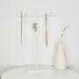 Personalised Jewellery Stand, Adjustable Height Gold, Silver Or White, thumbnail 10 of 10
