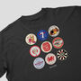Man United Beer Mats Oversized T Shirt, thumbnail 6 of 10