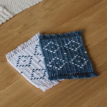 Handwoven Coaster Set Of Two, 6 of 7