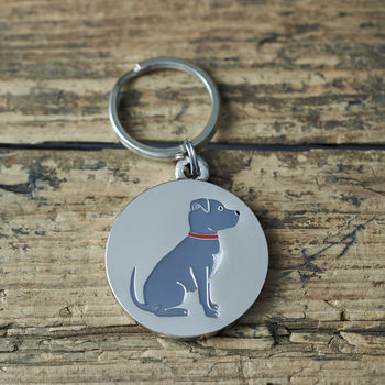 Staffie Dog ID Name Tag, 2 of 5