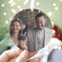 Couples Photo Wooden Hanging Decoration, thumbnail 2 of 7