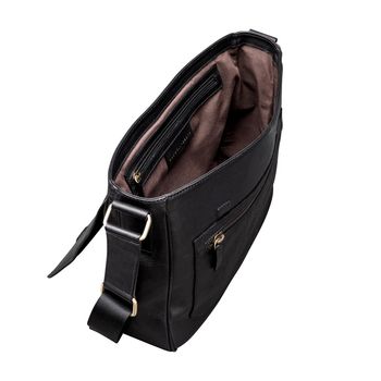 Personalised Leather Laptop Shoulder Bag 'Livorno', 10 of 12