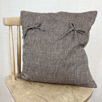 Fair Trade Diamond Weave Cotton Cushion Cover 40cm, 9 of 12