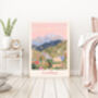 Scotland Travel Mountain Art Print, thumbnail 2 of 3