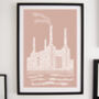 Battersea Power Station Citography Skyline Print, thumbnail 4 of 8