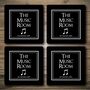 Personalised Bar Runner And Coasters Music Room, thumbnail 2 of 8