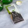 Personalised Silver Bottle Opener, thumbnail 4 of 6