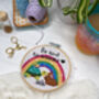 Be Kind To Animals Cross Stitch Kit, thumbnail 4 of 7