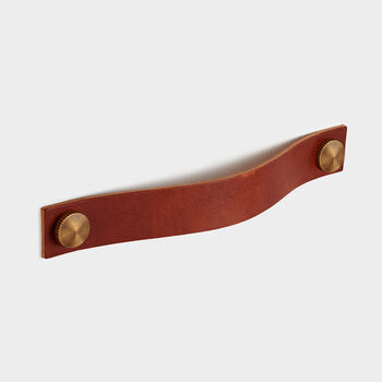 Personalised Leather Strap Pull Handles For Drawers, 10 of 12