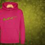 Dinosaur Sleigh Kids Hoodie Christmas Jumper, thumbnail 4 of 11