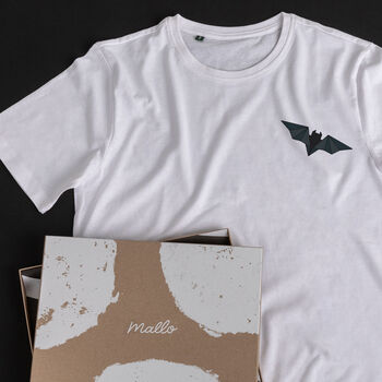 Origami Bat Cotton Unisex T Shirt, 3 of 7
