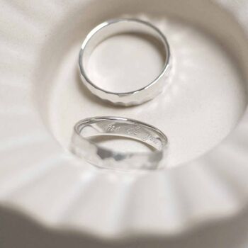 Sterling Silver Secret Message Ring, 8 of 12