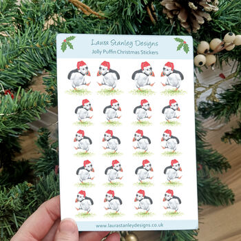 Christmas Sticker Sheets Mix And Match. Two Sheets, 10 of 12