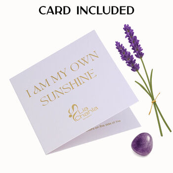 Luxury Lavender Soy Candle With Amethyst Crystals, 7 of 11