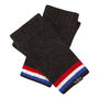 Cashmere Fingerless Gloves In Sporting Team Colours, thumbnail 6 of 12