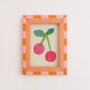 Cherry Poster, Cherry Illustration, Mid Century Print, thumbnail 9 of 10