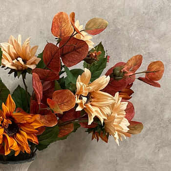 'Peace' Sunflowers Artificial Flowers Bouquet, 3 of 4