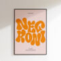 Negroni Print | Cocktail Poster | Wall Art | A5 A4 A3 | Bold | Typographic | Drink | Bar | Print | Groovy |, thumbnail 7 of 9
