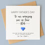 Personalised Father's Day Card For Son, thumbnail 4 of 7