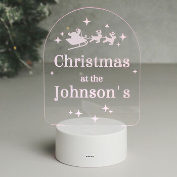 Personalised Free Text Christmas LED Light, 10 of 12