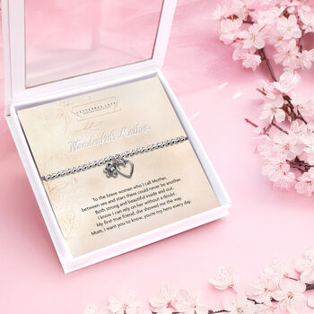 Wonderful Mother Silver Plated Bracelet, 2 of 7
