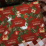 Personalised Christmas Toys Wrapping Paper, thumbnail 4 of 6