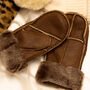 Sheepskin Stitch Detail Ladies Gloves, thumbnail 6 of 12