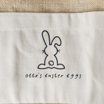 Easter Egg Hunt Bag Personalised, 2 of 2