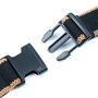 Black And Tan Outdoor Fabric Stretch Men's Belt, thumbnail 3 of 7