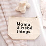 Mama And Bebe Things Zipped Pouch Baby Bag, thumbnail 1 of 7