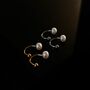 'Kutitap' Delicate Pearl Earrings, thumbnail 10 of 10