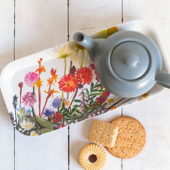 Wildflower Watercolour Snack Tray, 4 of 5