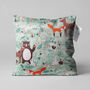 Cushion Cover For Kids, Deer, Bear, Fox, Rabbit Themed, thumbnail 1 of 7