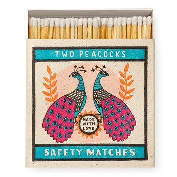 Two Peacocks Matches, 2 of 3