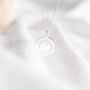 Sunburst Necklace In Sterling Silver, thumbnail 1 of 9