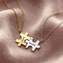 Personalised Friendship Jigsaw Necklace Set, thumbnail 1 of 9