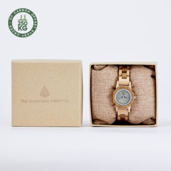 The Willow: Handmade Vegan Wood Wristwatch For Women, 2 of 8