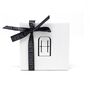Black Gold Plated Earrings With Signature Pouch, thumbnail 2 of 4