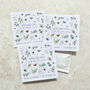 Eucalyptus And Gypsophila Wildflower Seed Packet Favours, thumbnail 9 of 9