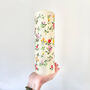 Hand Painted Colourful Wildflower Pillar Candle, thumbnail 1 of 5