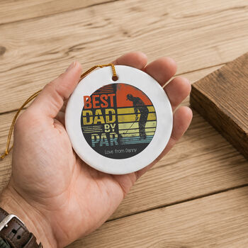 Best Dad By Par, Father's Day Golf Themed Gifts, 2 of 5