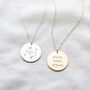 Your Statement Disc Necklace, thumbnail 5 of 6