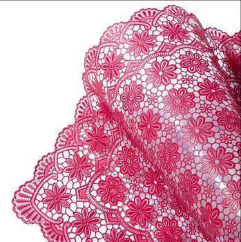 Sienna Laser Cut Placemat, Cranberry, 3 of 3