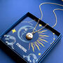Petite Moon And Star Locket Necklace, thumbnail 5 of 10