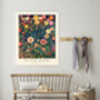 Gustav.Klimt Flower Art Print, thumbnail 2 of 3
