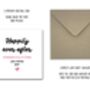 Happily Ever After Wedding Card, thumbnail 3 of 8