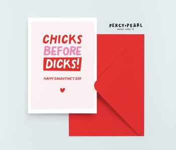 Funny Chicks Galentines Card, 3 of 5