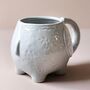 Ceramic Paisley Elephant Mug, thumbnail 3 of 3
